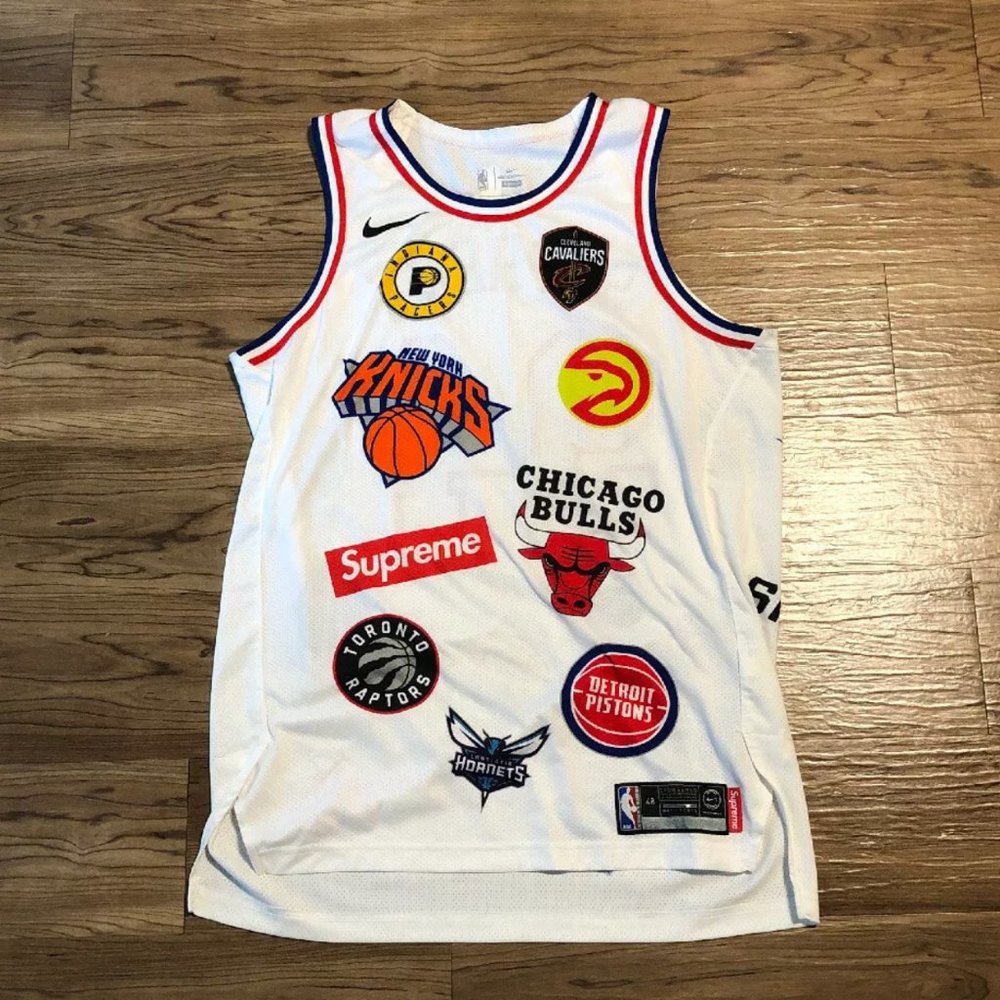 Supreme NBA NIKE Jersey sz Large